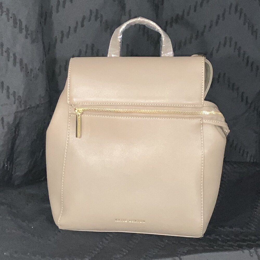🎉NWT Katie Loxton Aimee Vegan Leather Backpack - Mink / Taupe